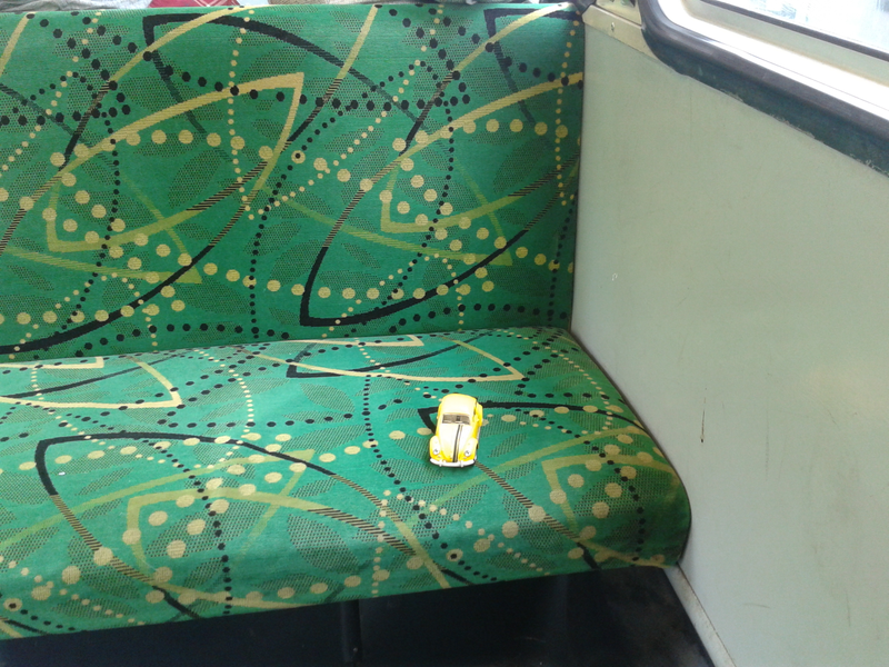 TTB on another tram.